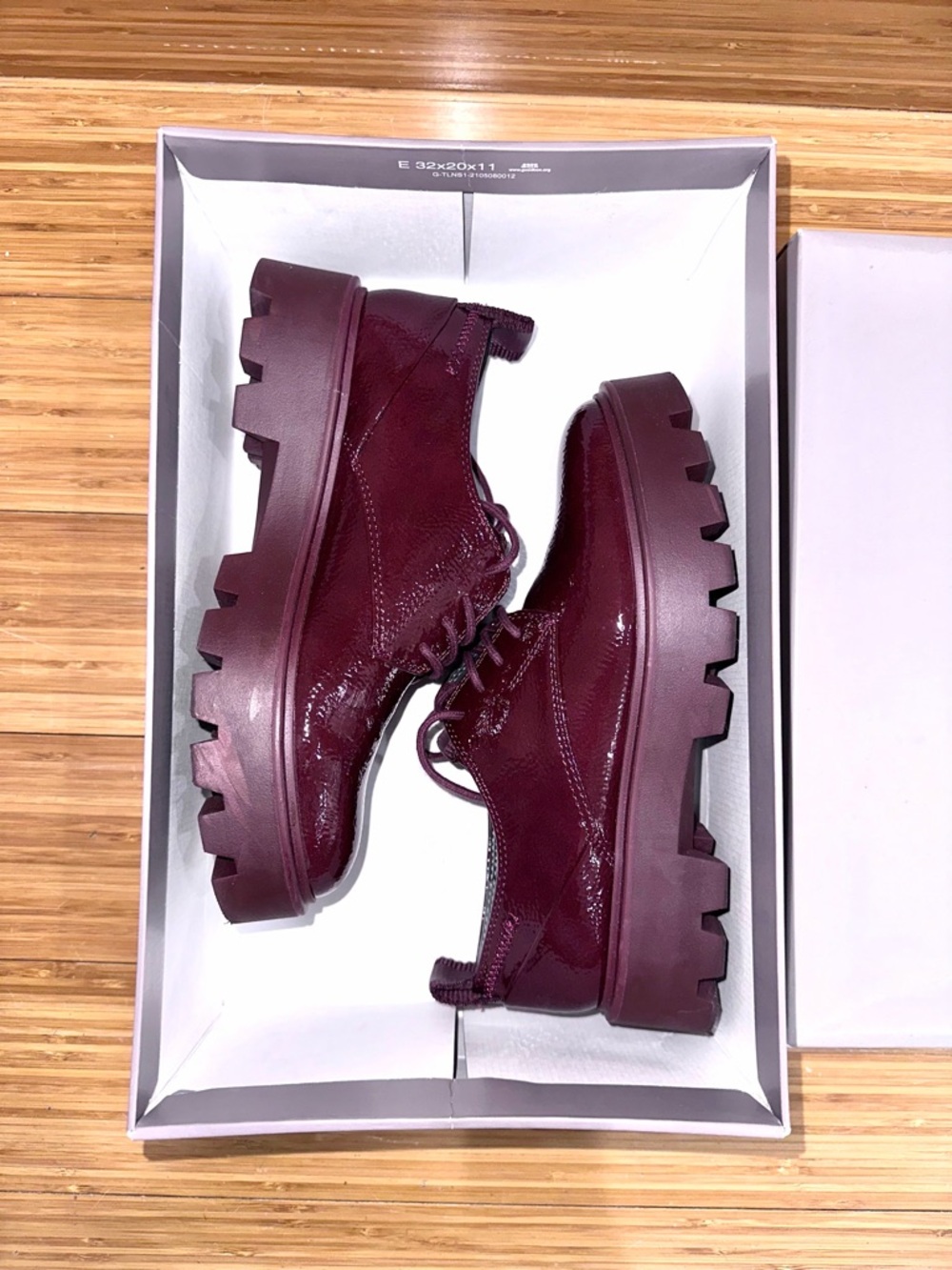 FRANCO SARTO Brand New Patent Leather Platform Loafers